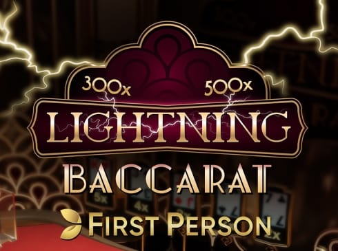 First Person Lightning Baccarat screenshot